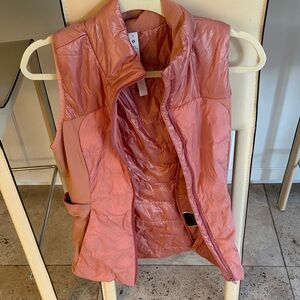 Lululemon Athletica Coral Quilted Vest